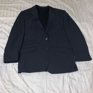 A sporty nice navy blue coat jacket